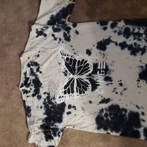 CHNGE oversize tied dyed shirt XS